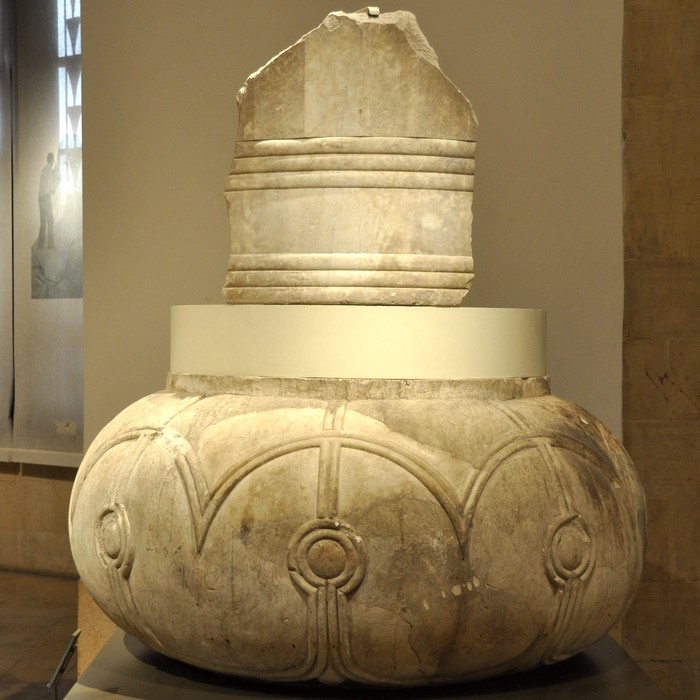 Sidon, Base of a Persian column