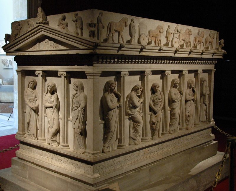 Sidon, Royal Tombs, Chamber 1, Sarcophagus of the mourning women