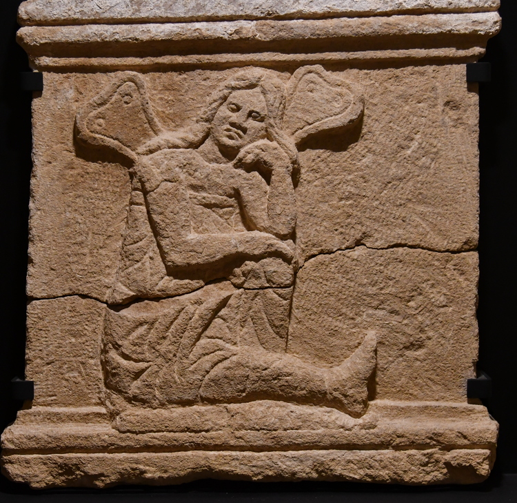 Sidon, Sarcophagus relief of Psyche
