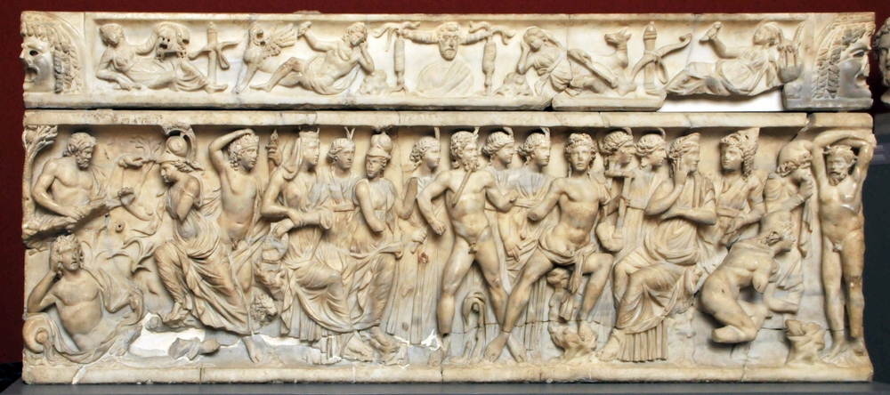 Sidon, Sarcophagus with the punishment of Marsyas