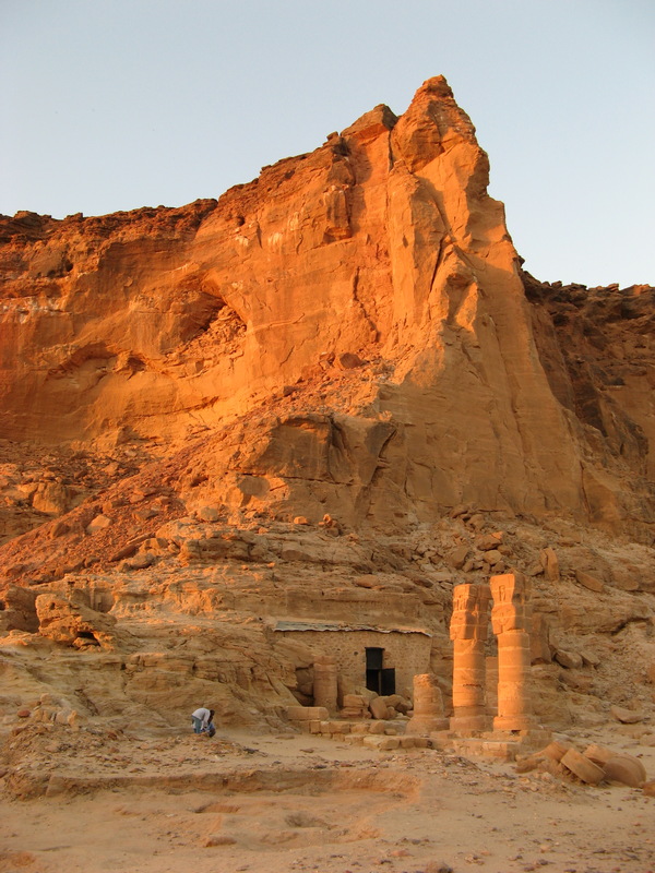 Gebel Barkal, the sacred mountain with temple of Amun