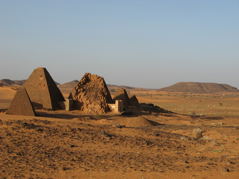 Meroe, Northern Pyramids (1)