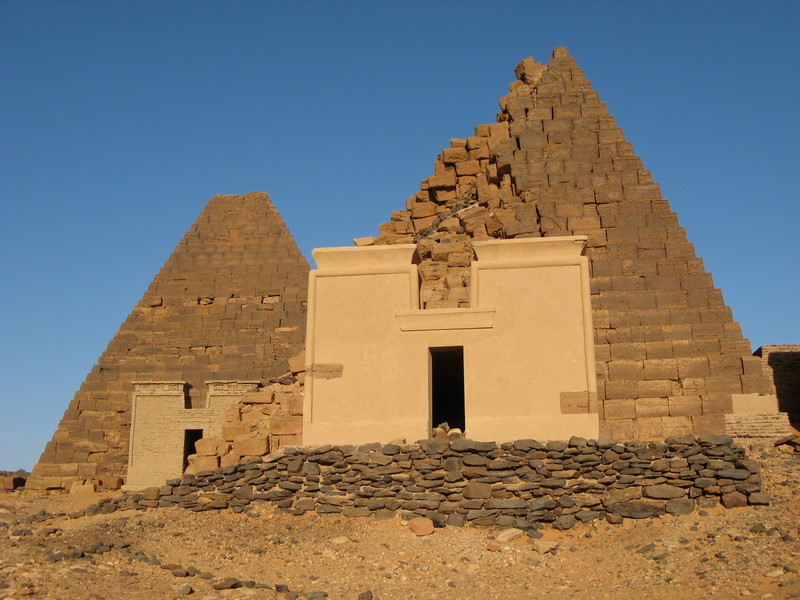 Meroe, Northern Pyramids (3)