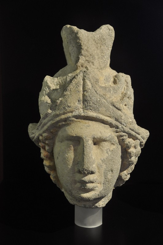 Carnuntum, Medicinal Baths, Head of Minerva