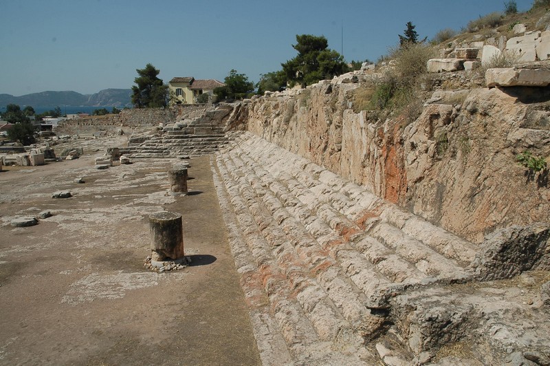 Eleusis, Telesterion, Seats