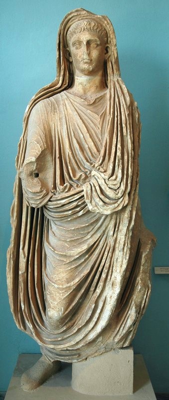 Eleusis, Statue of Tiberius