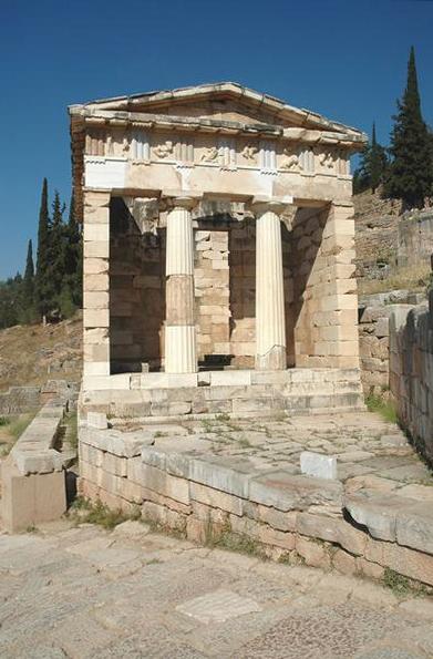 Delphi, Treasury of the Athenians