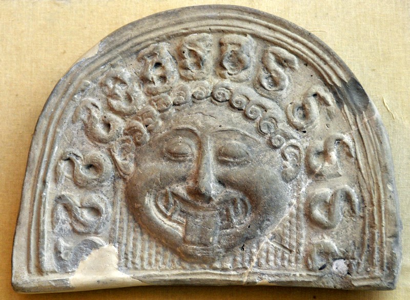 Tarentum, Gorgo-shaped antefix