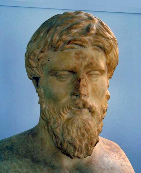Bust, believed to represent Plutarch