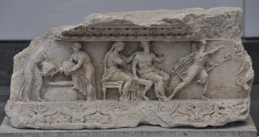 Tarentum, Relief of the Danaids