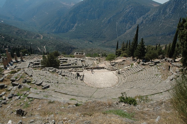 Delphi, Theater, General view
