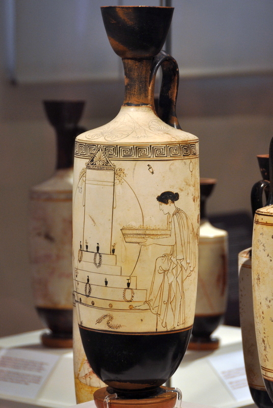 Eretria, Lekythos (Bosanquet Painter)