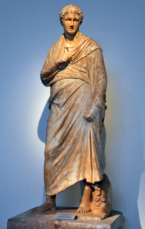 Eretria, Gymnasium, Statue of Cleonicus