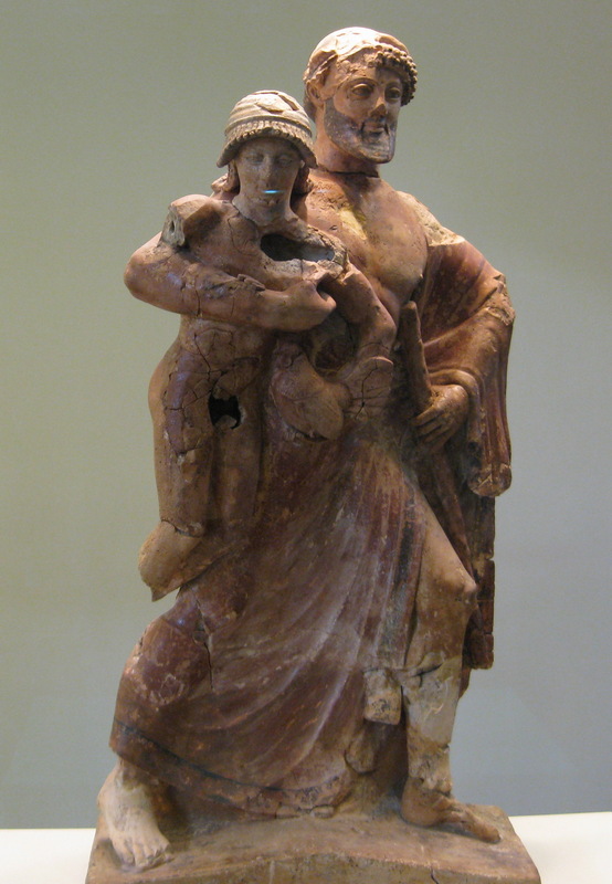 Olympia, Figurine of Zeus and Ganymede