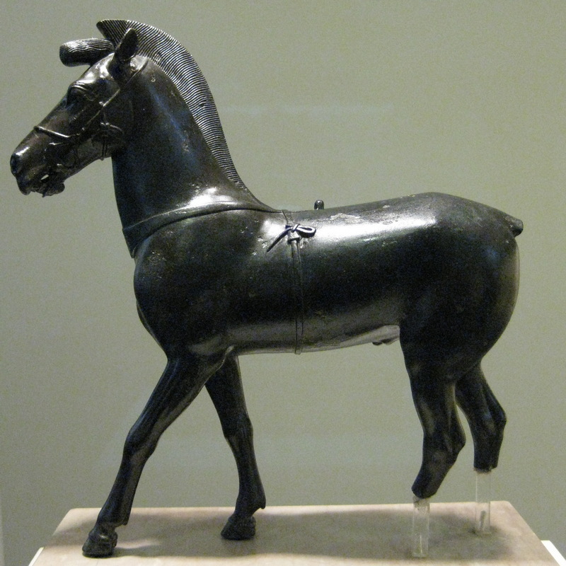 Olympia, Statuette of a horse