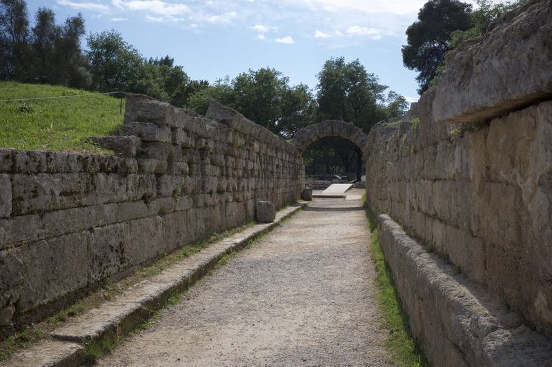 Olympia, Stadion, Entrance