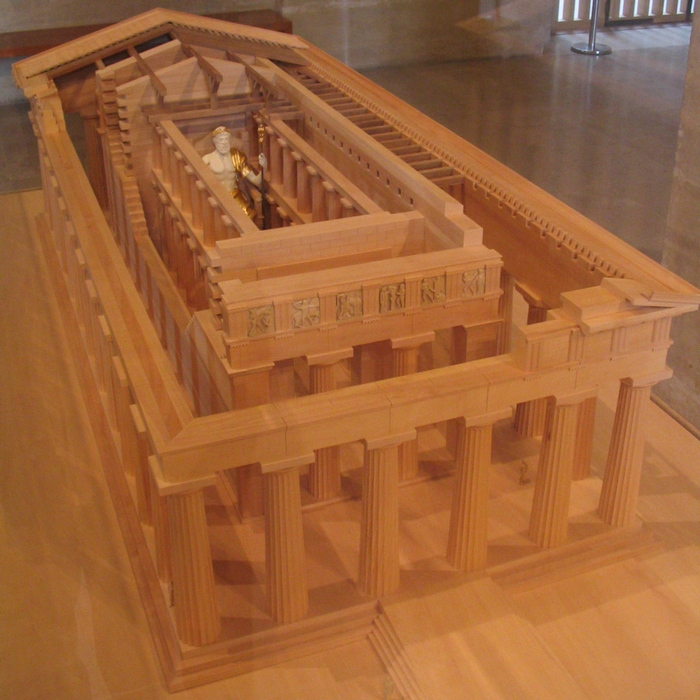 Olympia, Temple of Zeus, Model