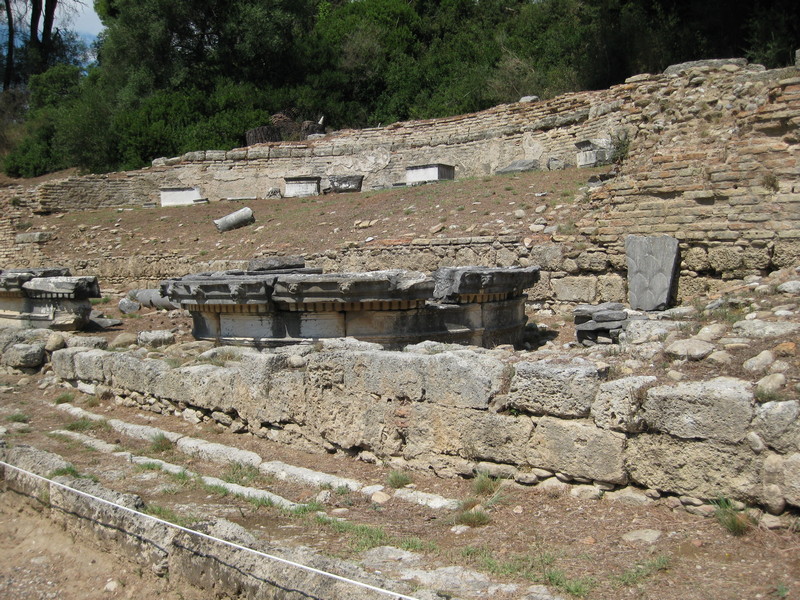 Olympia, Nymphaeum of Herodes Atticus