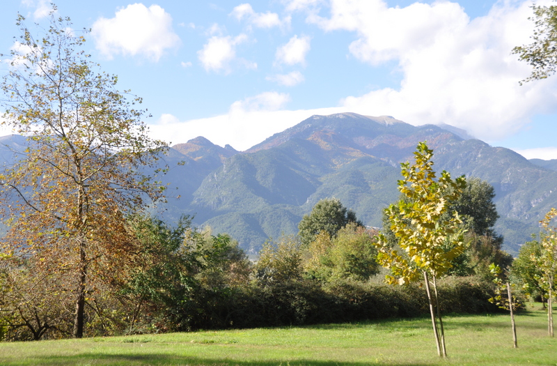 Mount Olympus, seen from Dion