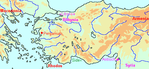 Map of the Syrian War