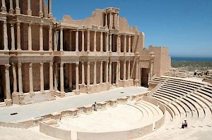 Sabratha, theater