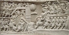 Arch of Severus, Relief west right: the capture of Ctesiphon (cast)