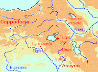 Map of Armenia