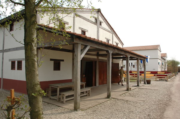 Voorburg, Reconstruction of a house