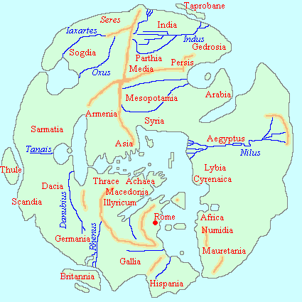 Agrippa's world map