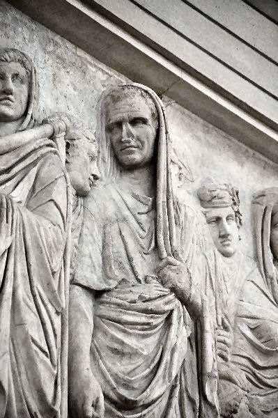 Rome, Ara Pacis, Agrippa