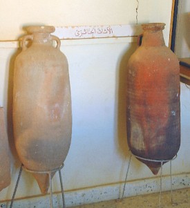 Two olive oil amphora from Tripolitana