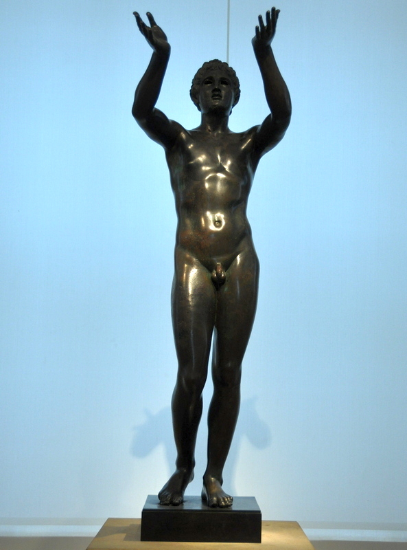 Rhodes, Statue of a praying man