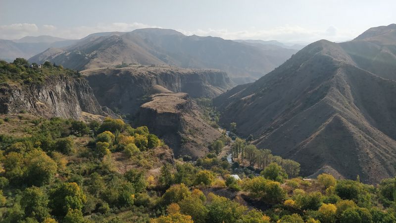 Garni, View to the East