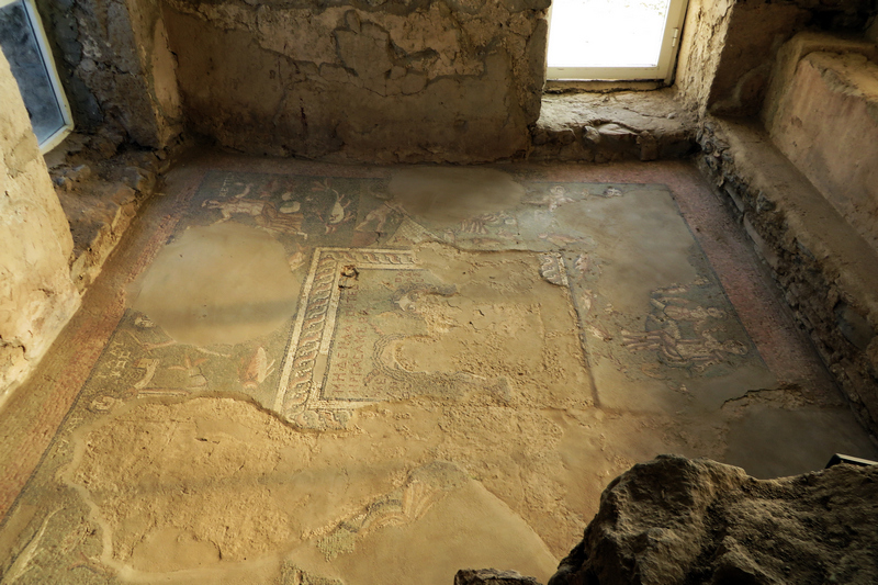 Garni, Bathhouse, Mosaic