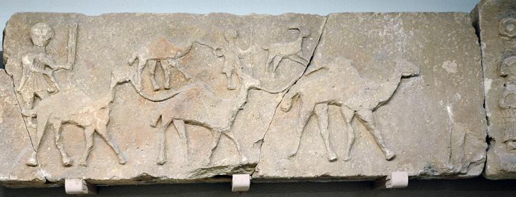 Ghirza, Mausoleum South C, Cattle traders (2)