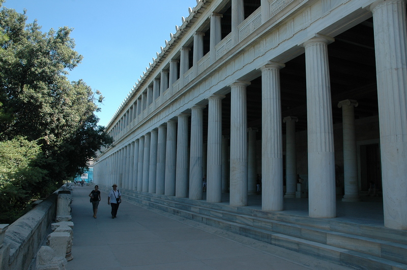 Athens, Agora, Stoa of Attalus II, Façade
