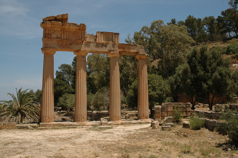 Cyrene, Downtown, Greek Propylaea