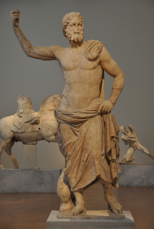 Melos, Statue of Poseidon