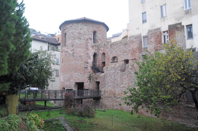 City Wall with Polygonal Tower