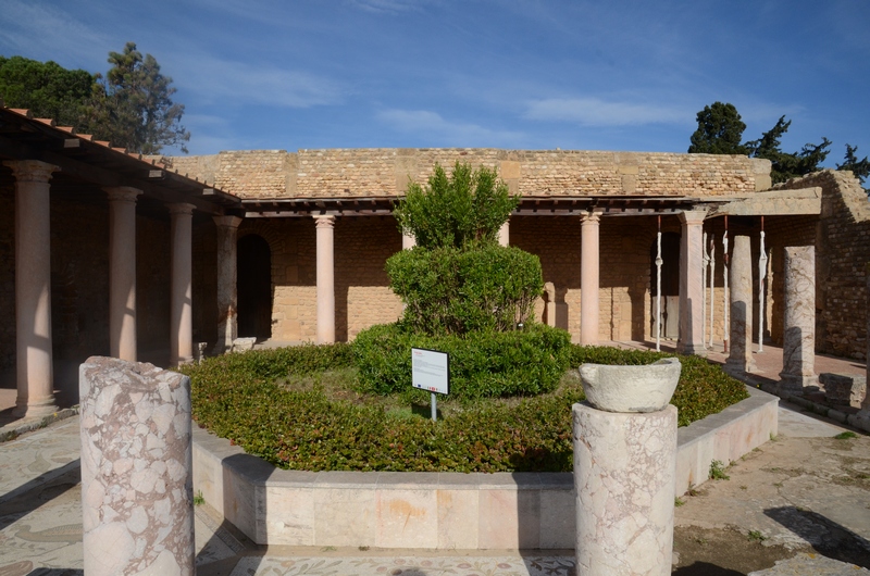 Carthage, Villa of the Birds, Atrium