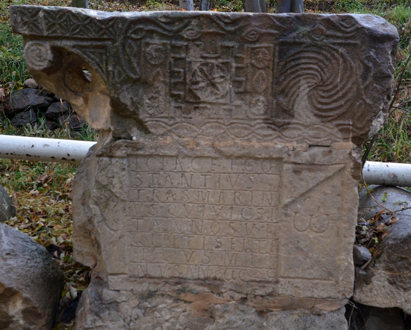 Sétif, Christian tombstone of Constantius