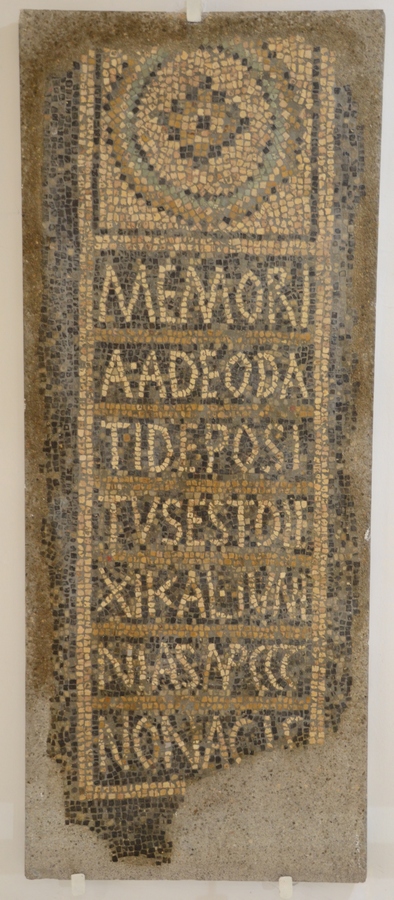 Sétif, Basilica B, Mosaic of Adeodatus