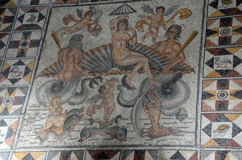 Sétif, Bathhouse, Mosaic of the Birth of Venus
