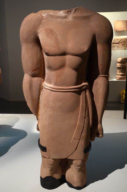 Dedan, Temple, Statue of a man