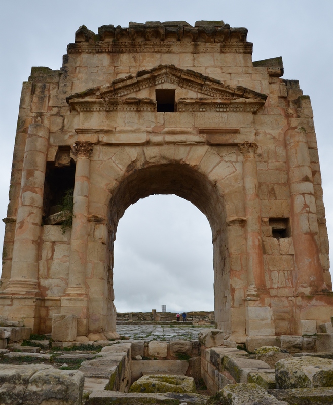 Mactaris, Forum, Arch of Trajan