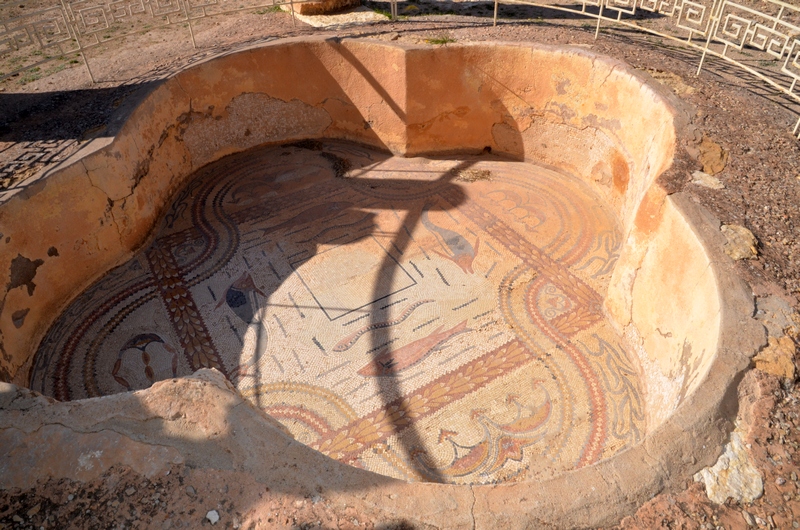 Sufetula, Church of Vitalis, Baptistery