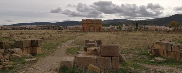 Lambaesis, Legionary Base, View from the north