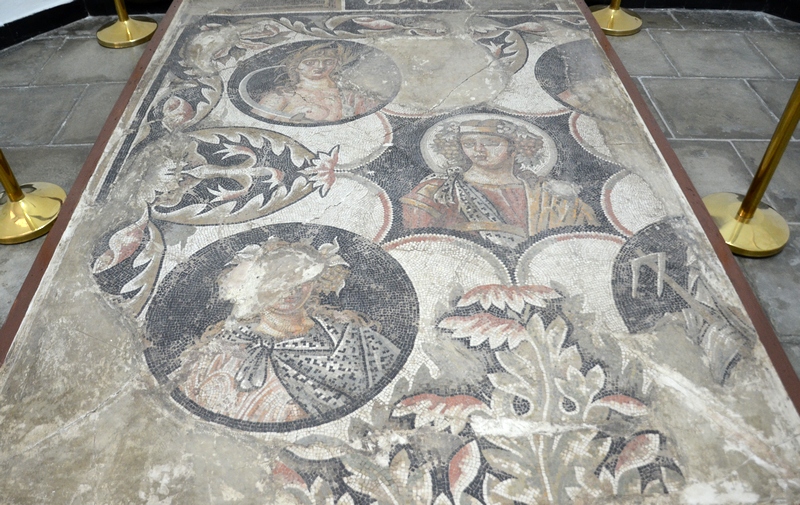 Lambaesis, Mosaic of Bacchus and the Four Seasons