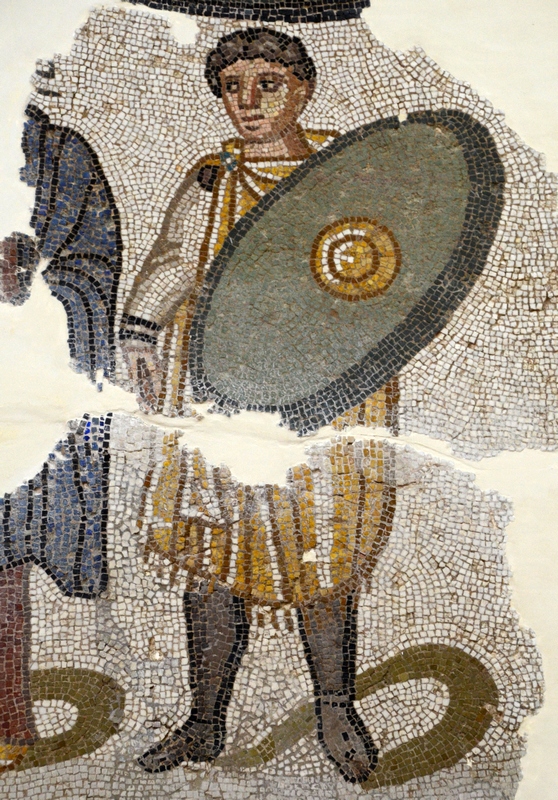 Tipasa, Achilles Mosaic (detail)