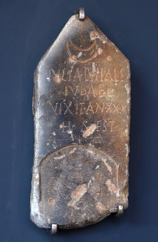 Cherchell, Tombstone of a freedwoman of king Juba II